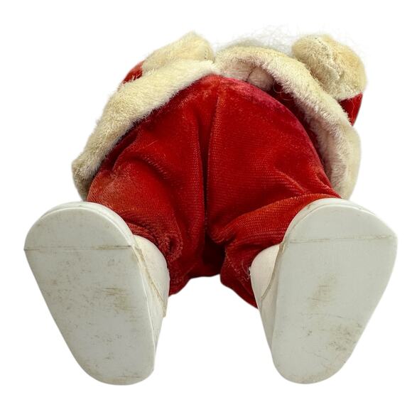 Vintage Harold Gale Santa Claus 10 inch Posable arms Christmas 1950s MCM - Picture 8 of 11